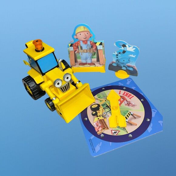 2001 Bob The Builder Motorized Scoops Construction Site Game Hasbro COMPLETE - Picture 3 of 7